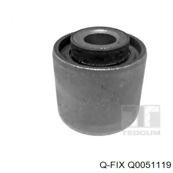 Сайлентблок заднего продольного верхнего рычага Q0051119 Q-fix