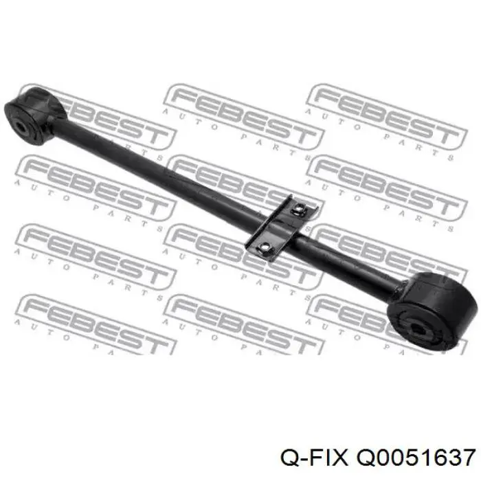 Bloco silencioso de viga traseira (de plataforma veicular) Q0051637 Q-fix