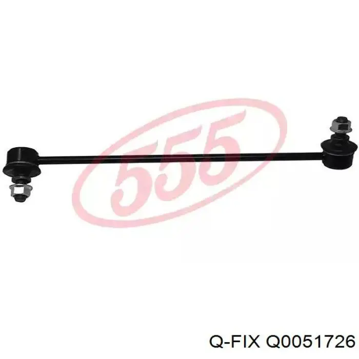 Сайлентблок поперечной тяги задней подвески Q-fix Q0051726