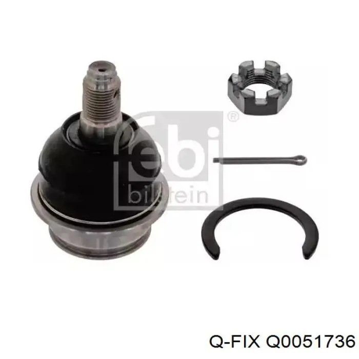 Полиуретановый сайлентблок заднего нижнего рычага Q-fix Q0051736 цена, от 4.78 USD