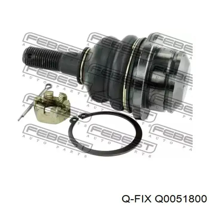 Q0051800 Q-fix Сайлентблок заднего продольного верхнего рычага