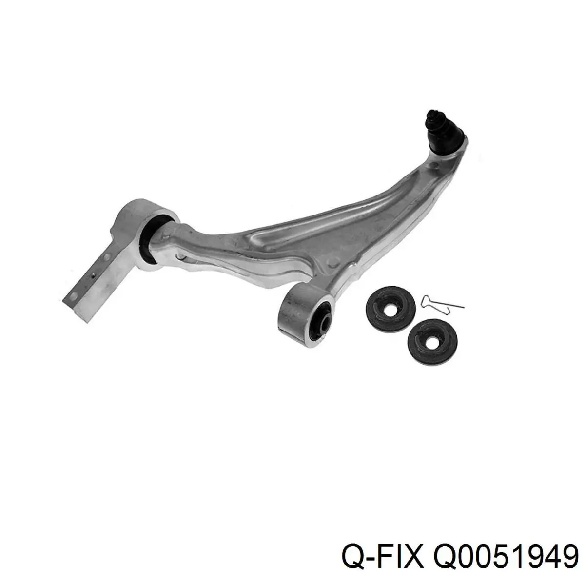 Сайлентблок передней подвески Q-fix Q0051949 цена, от 14.09 USD