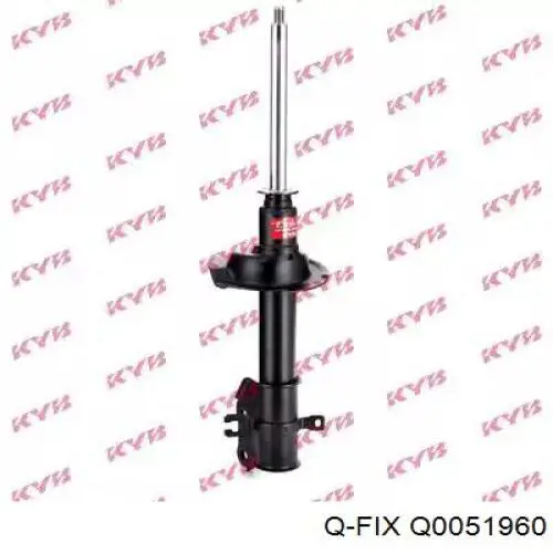 Купить Q0051960 Q-fix Сайлентблок нижний передней подвески