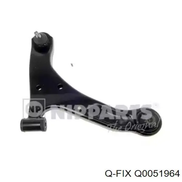 Сайлентблок передней подвески Q-fix Q0051964 цена, от 6.78 USD