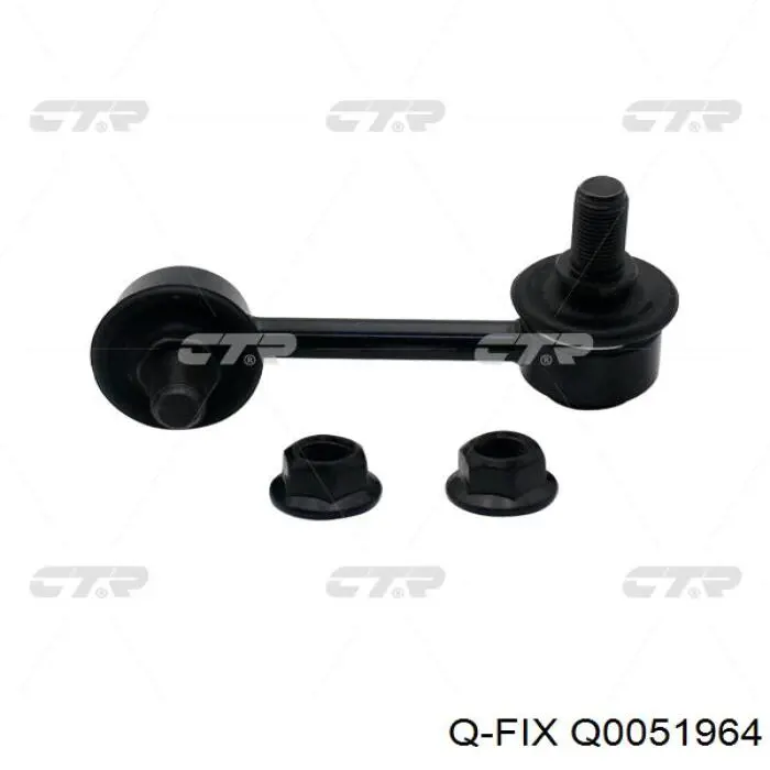 Сайлентблок передней подвески Q-fix Q0051964 цена, от 6.78 USD