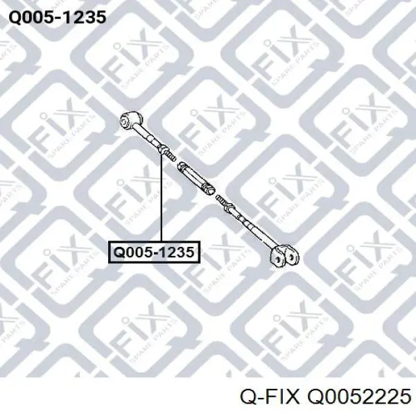 Q0052225 Q-fix Сайлентблок задней поперечной тяги