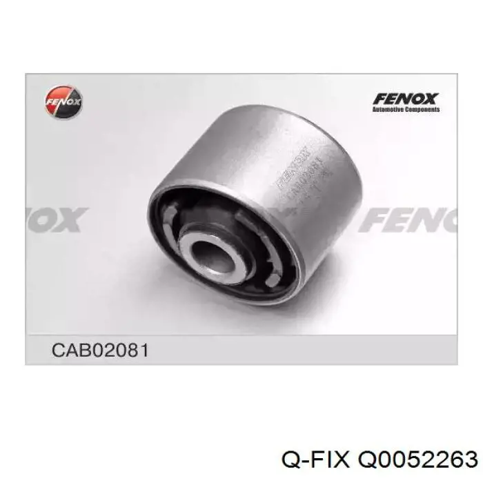 Купить Q0052263 Q-fix Сайлентблок заднего поперечного рычага