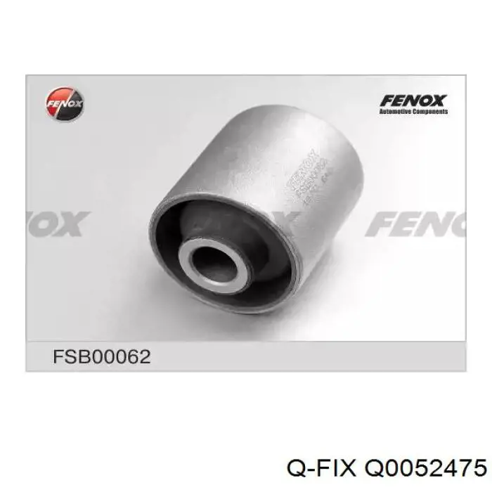 Сайлентблок заднего кулака Q-fix Q0052475 цена, от 11.66 USD