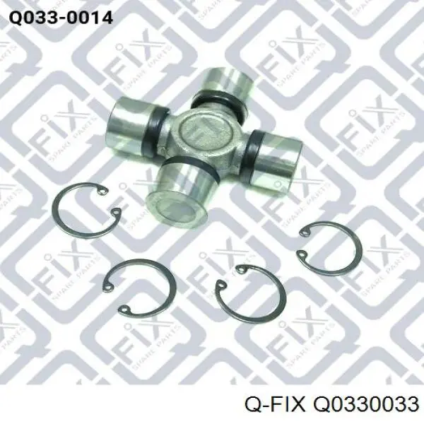 Крестовина карданного вала заднего Q0330033 Q-fix