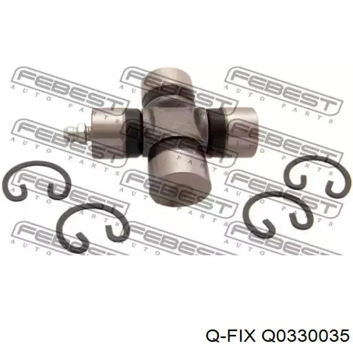 Крестовина заднего кардана Q0330035 Q-fix