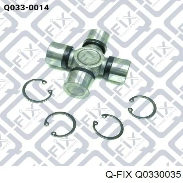 Крестовина заднего карданного вала  Q-fix Q0330035 цена, от 7.11 USD