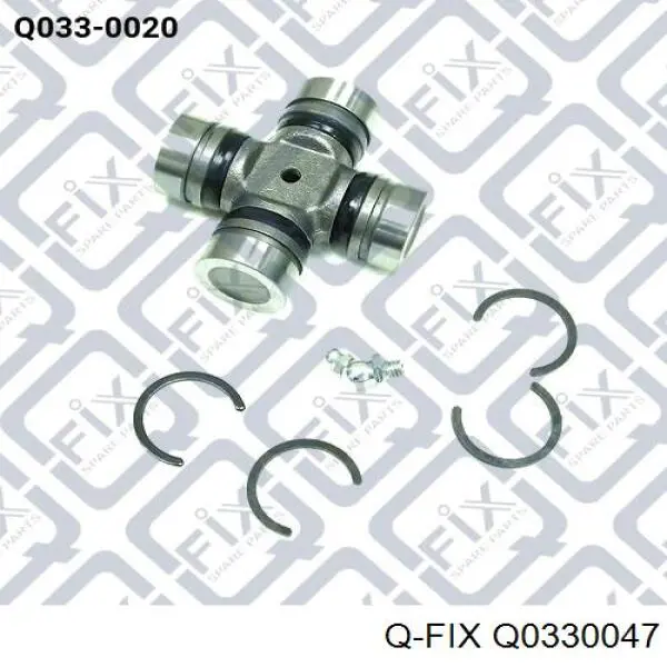 Крестовина заднего карданного вала  Q-fix Q0330047 цена, от 10.01 USD