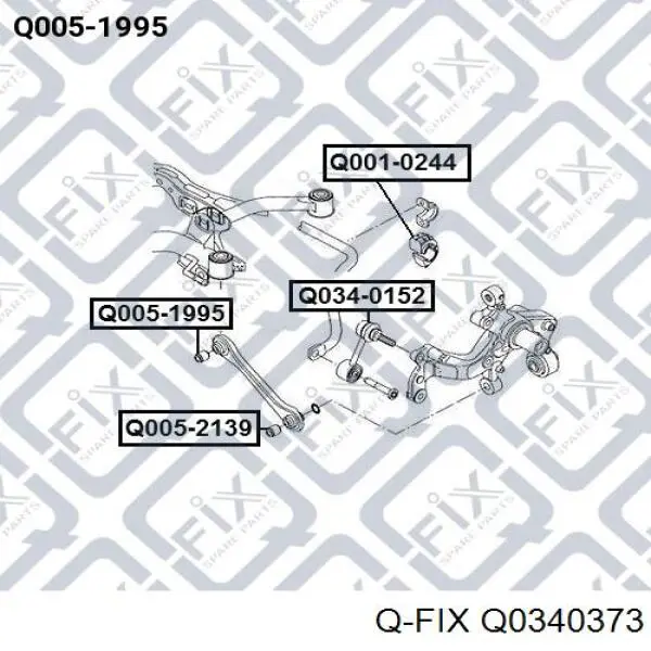 Купить Q0340373 Q-fix Амортизационная стойка