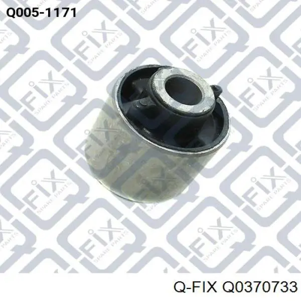 Q0370733 Q-fix Рычаг (тяга) задней подвески продольный нижний левый