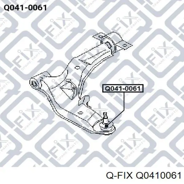 Шаровая опора Q0410061 Q-fix