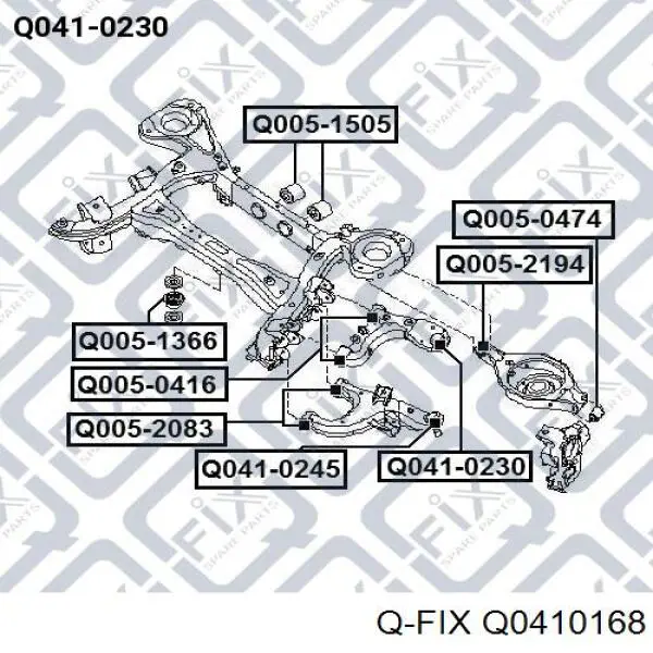 Купить Q0410168 Q-fix Нижняя шаровая опора