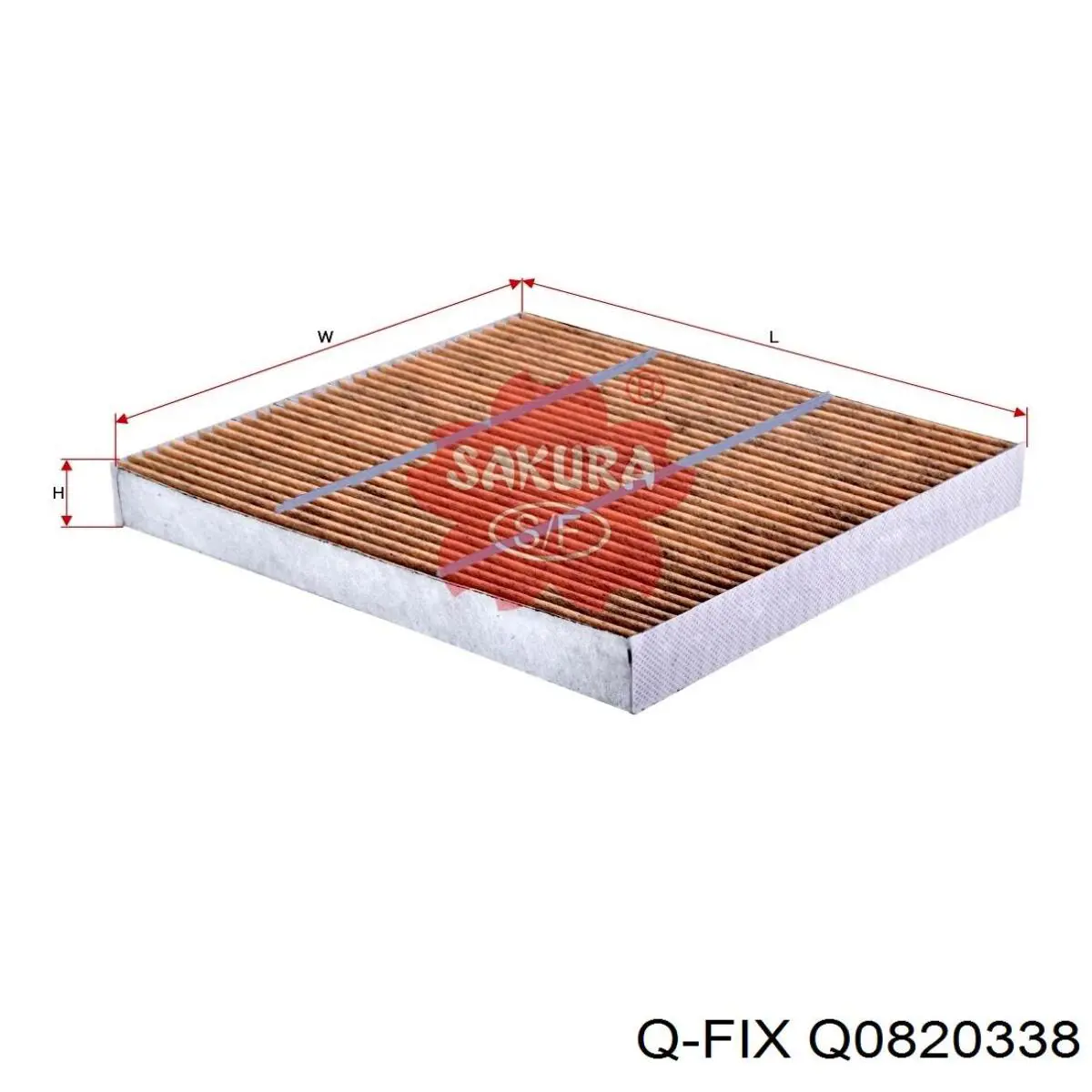 Купить Q0820338 Q-fix Фильтр салона угольный
