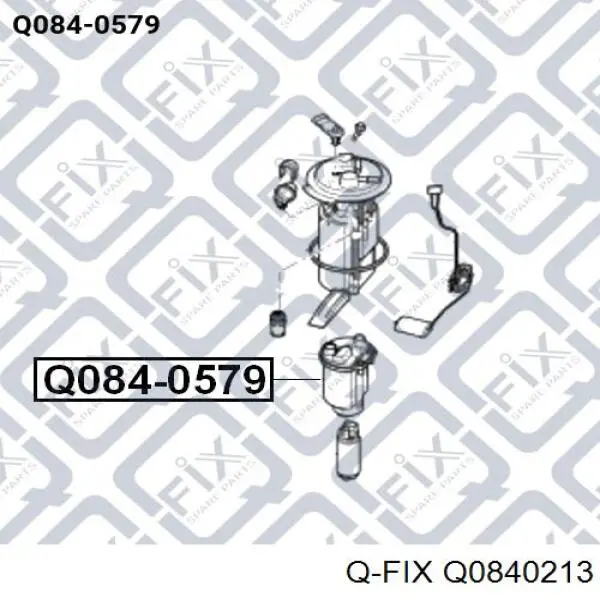 Q0840213 Q-fix Фильтр топлива