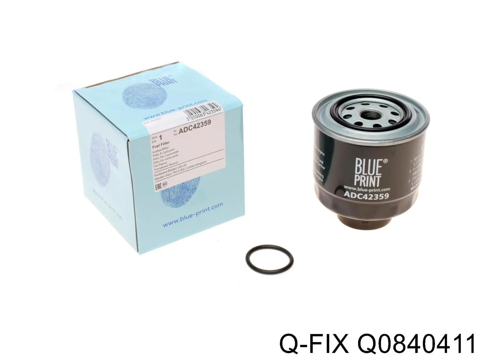 Фильтр топливный Q-fix Q0840411