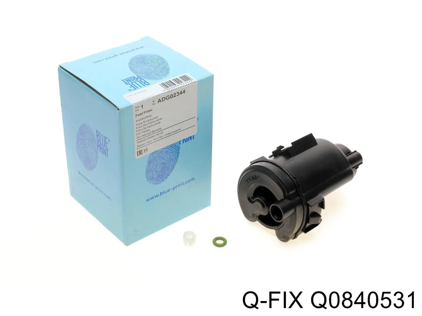 Купить Q0840531 Q-fix Фильтр-отстойник топлива грубой очистки