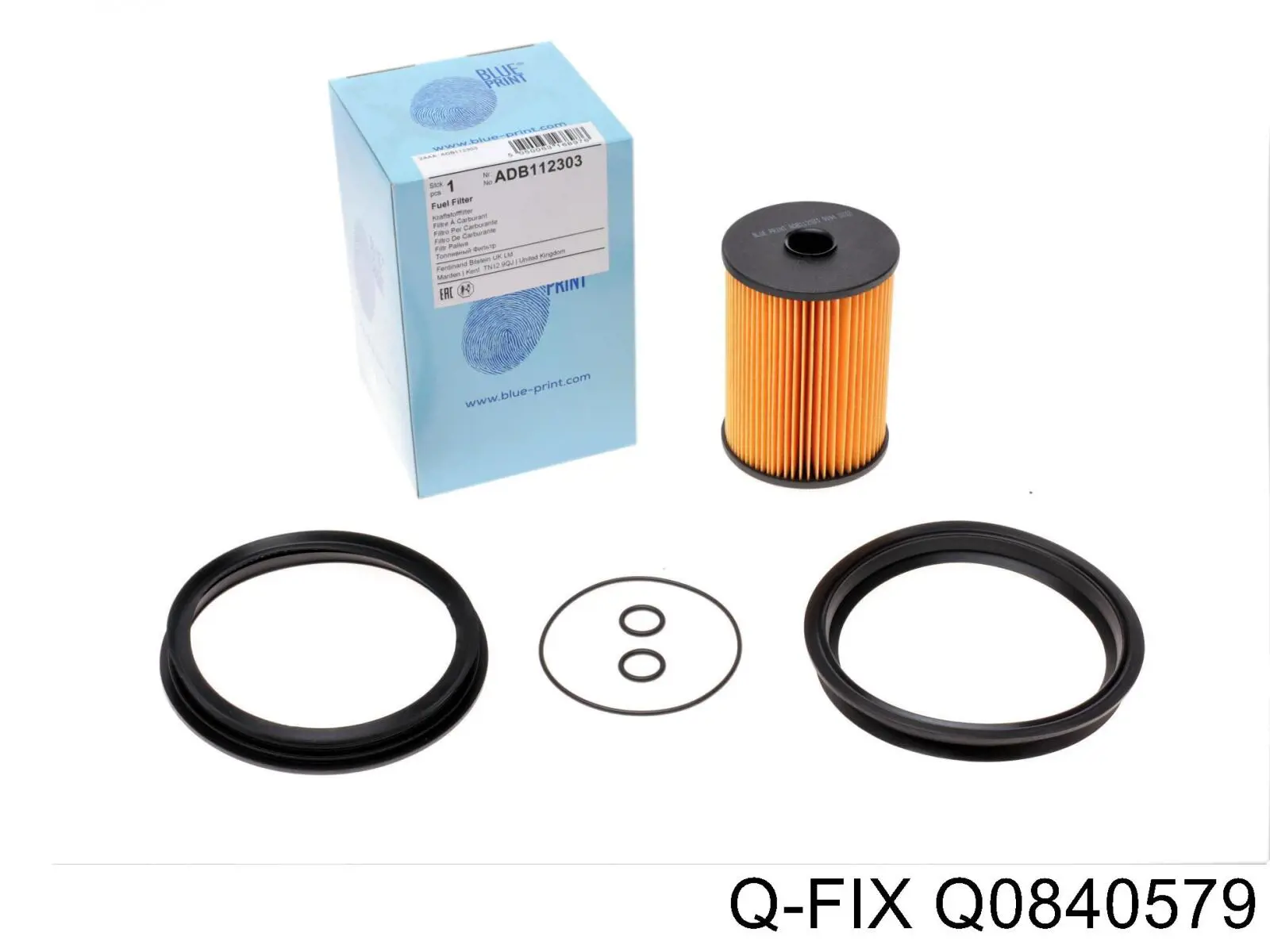 Купить Q0840579 Q-fix Фильтр-отстойник топлива грубой очистки
