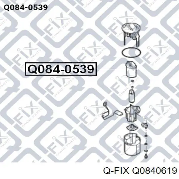 Фильтр топливный AND 3C201006