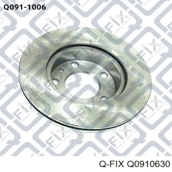 Q0910630 Q-fix Диск тормозной передний