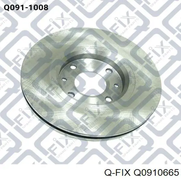 Q0910665 Q-fix Диск тормозной передний