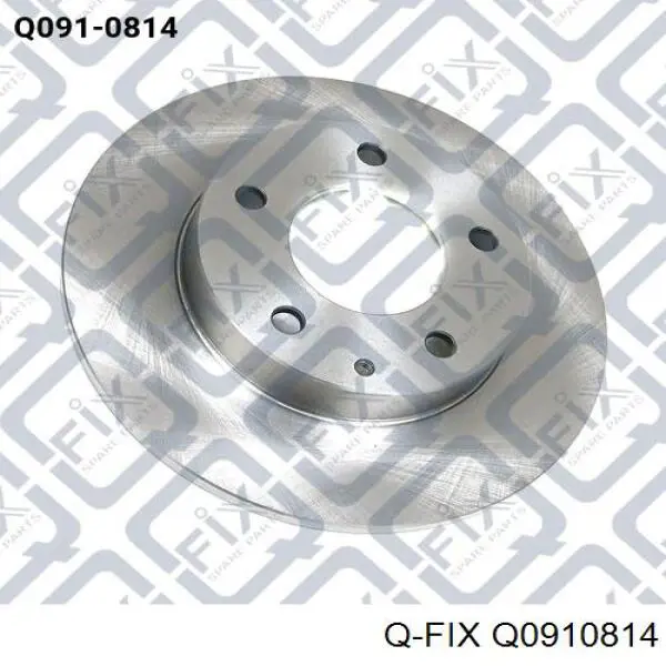Q0910814 Q-fix диск тормозной задний