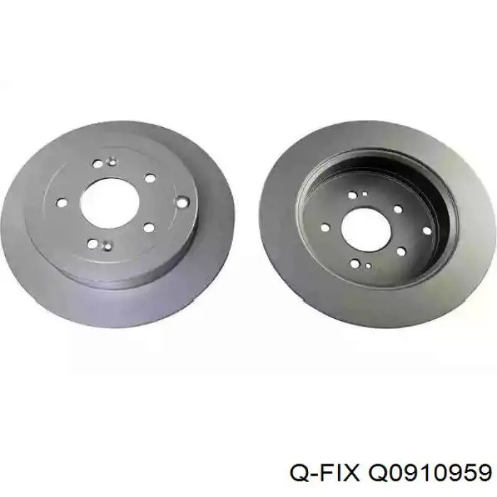 Тормозные диски Q0910959 Q-fix