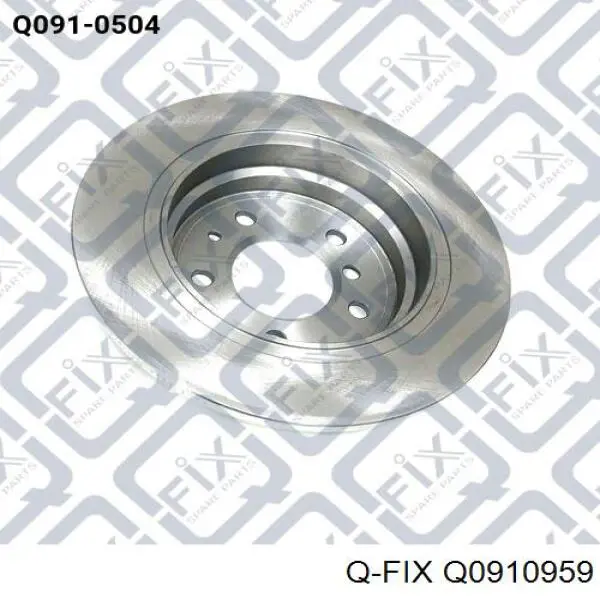 Задний тормозной диск Q-fix Q0910959 цена, от 28.07 USD