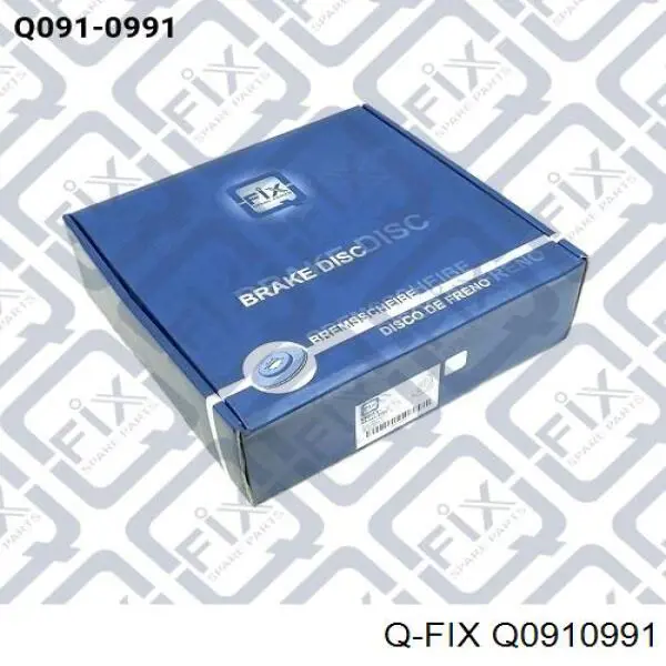 Freno de tambor trasero Q0910991 Q-fix