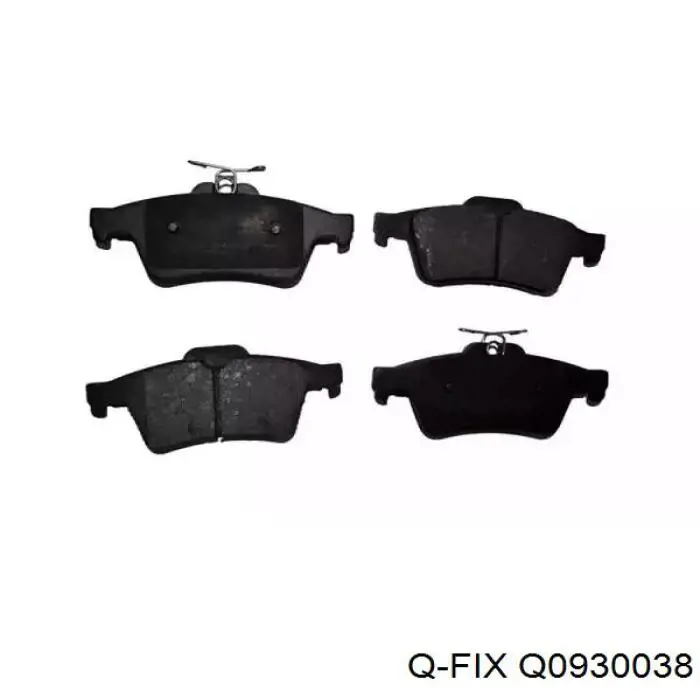Колодки дисковые  Q-fix Q0930038 цена, от 13.59 USD