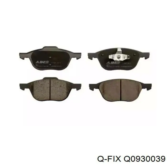 Колодки Q-fix Q0930039 цена, от 18.71 USD
