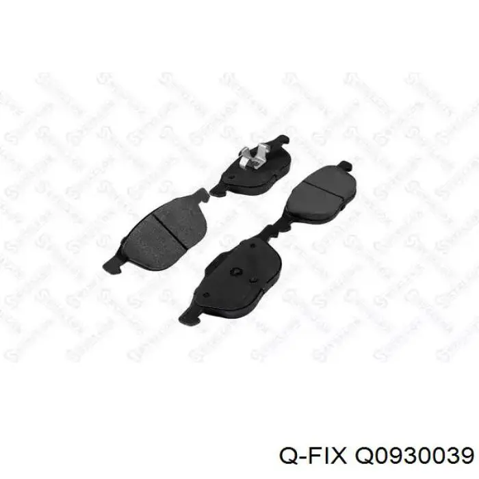 Передние тормозные колодки Q0930039 Q-fix
