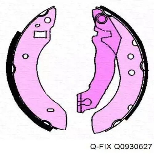 Купить Q0930627 Q-fix Колодки тормозные