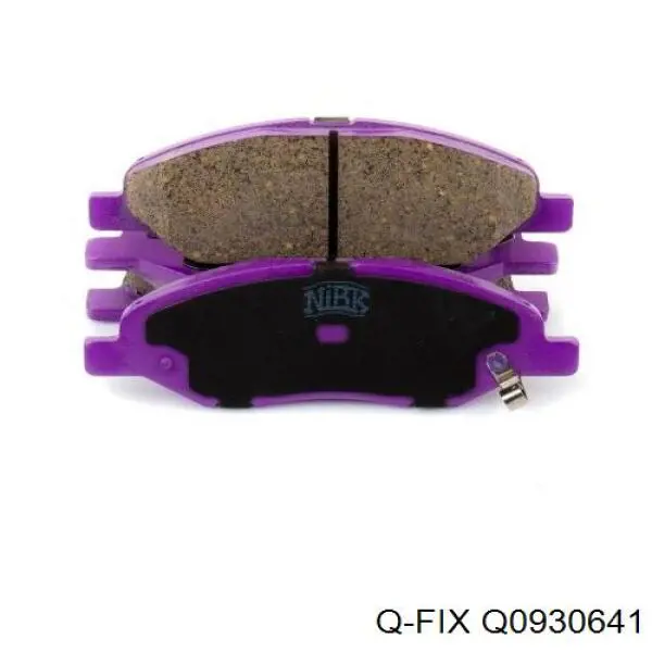Q0930641 Q-fix Колодки передние