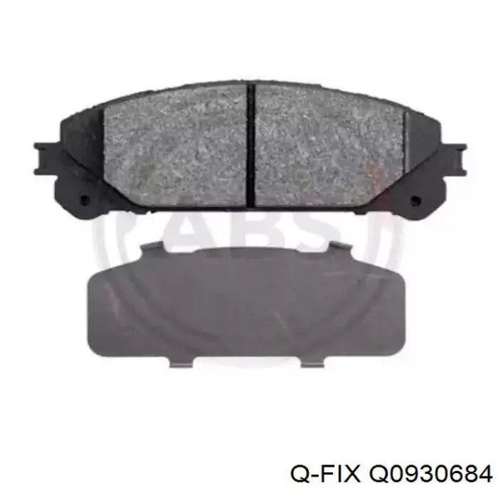 Колодки Q-fix Q0930684 цена, от 25.56 USD