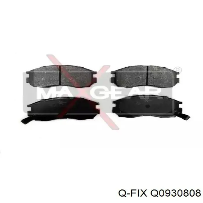 Купить Q0930808 Q-fix Колодки тормозные