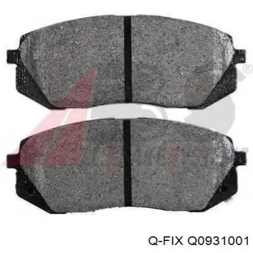 Колодки Q-fix Q0931001 цена, от 17.29 USD