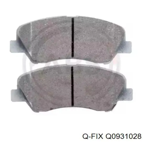 Колодки Q-fix Q0931028 цена, от 22.80 USD