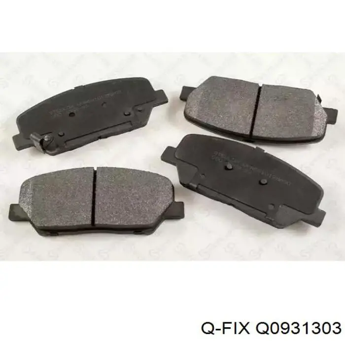 Колодки Q-fix Q0931303 цена, от 18.35 USD