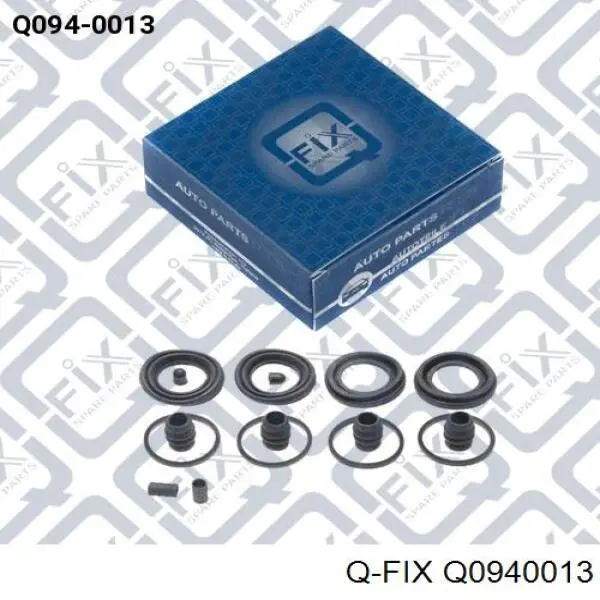 Q0940013 Q-fix Ремкомплект суппорта тормозного, переднего