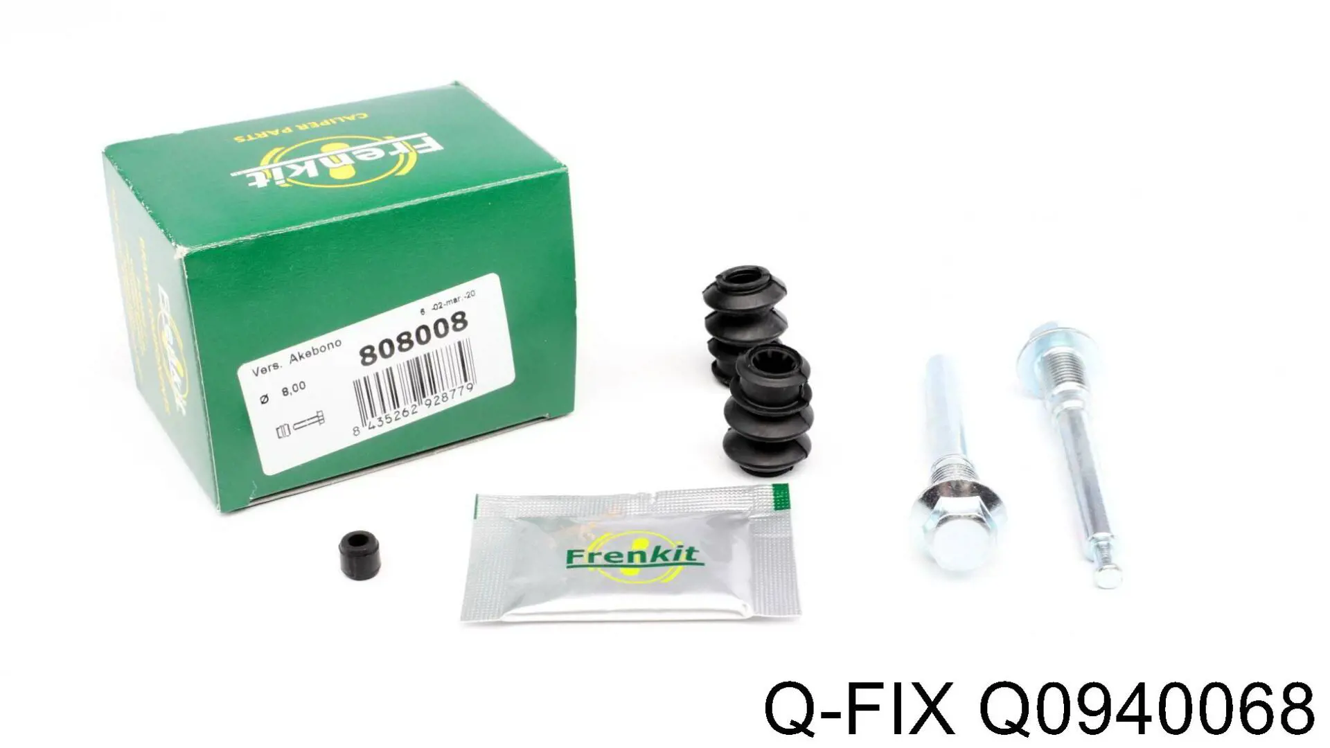Направляющая суппорта переднего верхняя Q-fix Q0940068 цена, от 4.62 USD