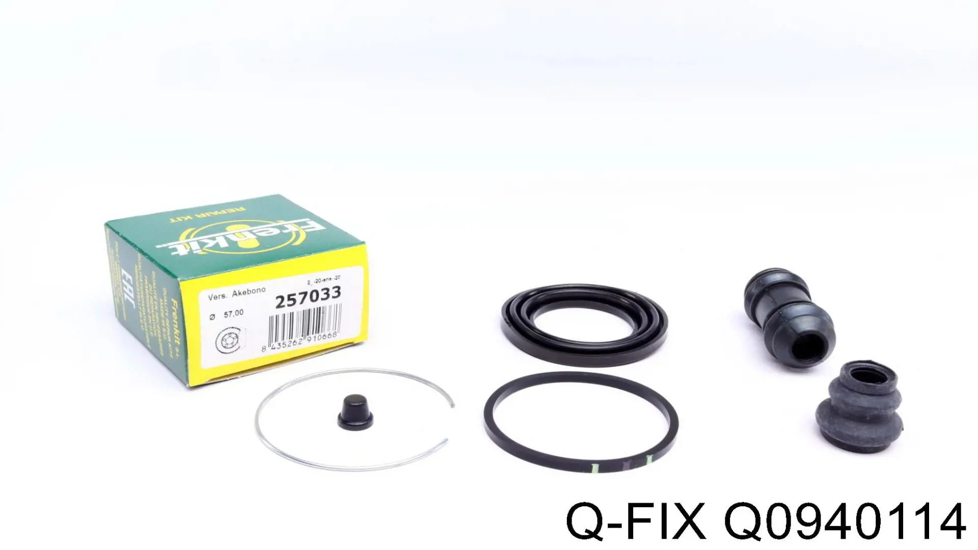 Втулка суппорта тормозного переднего Q-fix Q0940114