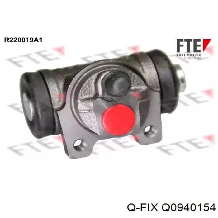 Ремкомплект заднего суппорта Q-fix Q0940154