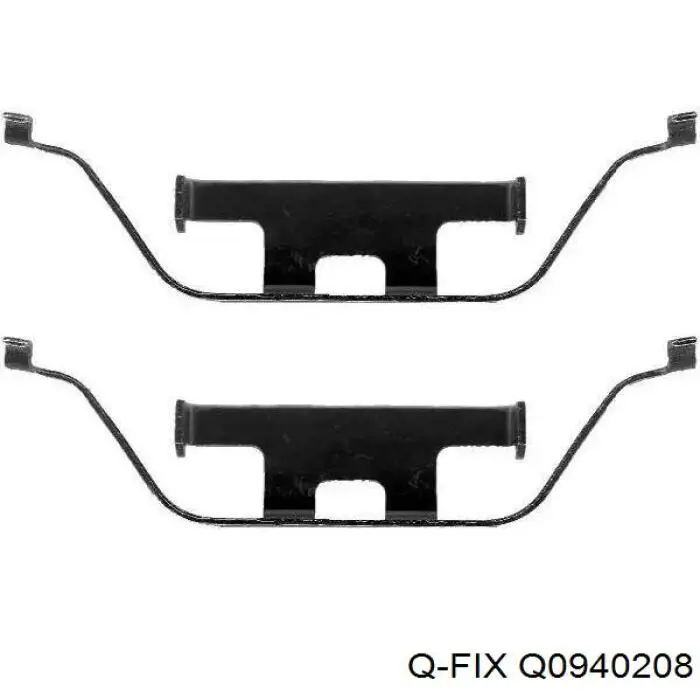Направляющая суппорта переднего верхняя Q-fix Q0940208 цена, от 8.35 USD