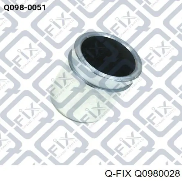 Q0980028 Q-fix Поршень тормозного суппорта заднего