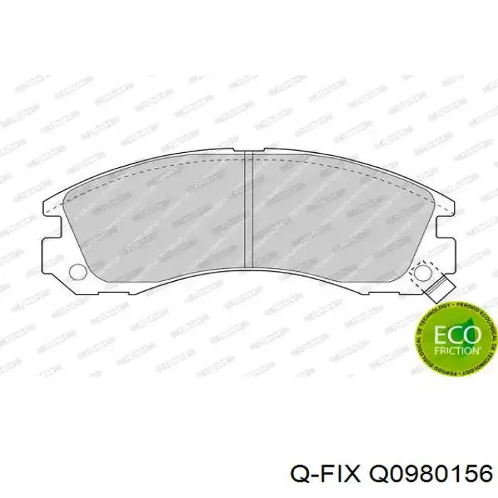 Поршень суппорта тормозного, переднего Q-fix Q0980156 цена, от 12.72 USD