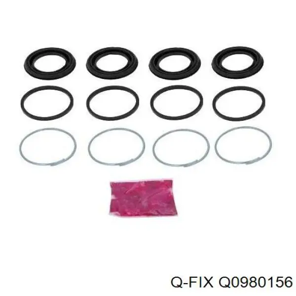 Поршень суппорта тормозного переднего Q0980156 Q-fix